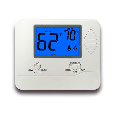 Riseem 24V LCD bedrade airconditioner PTAC thermostaat niet programmeerbaar voor huishoudens