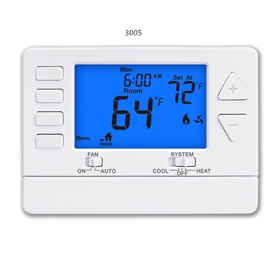 Riseem Digital LCD 24V Programmable 1 Heat 1 Cool Airconditioner Thermostaat