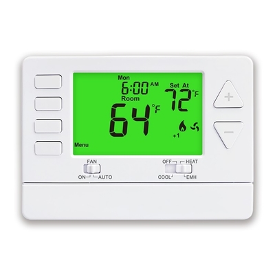24VAC Niet-programmabele warmtepomp Verwarmingsruimte Riseem thermostaat Met NTC sensor