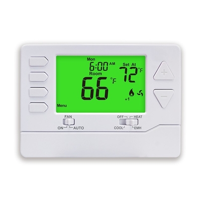 Riseem 24VAC 2 Heat 1 Cool HVAC centrale verwarming thermostaat met NTC sensor