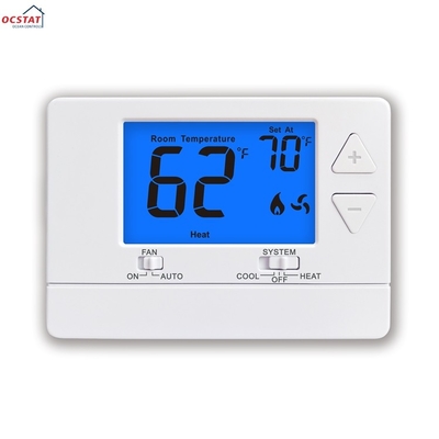 Riseem ABS LCD Airconditioner thermostaat voor HVAC kamer 24V 60Hz