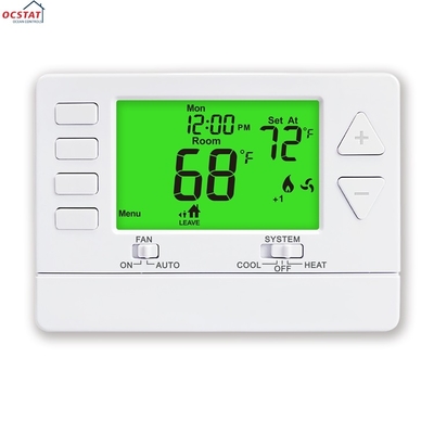 Riseem Digitale LCD-batterij 24V Elektronische kamer 7 dagen programmeren Thermostaat voor temperatuurregeling