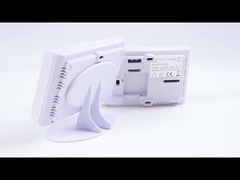 ABS OEM ODM Blauw LCD-scherm RF Digitale kamer thermostaat Verwarming en koeling